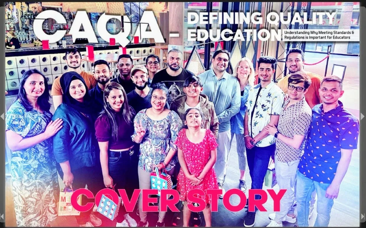 The CAQA team on the Defining Quality Education cover story