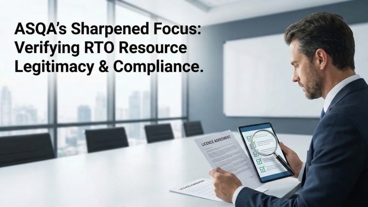 ASQA Compliance | Sukh Sandhu ASQA intensifies scrutiny on training resources, ensuring compliance for registered training organisations.