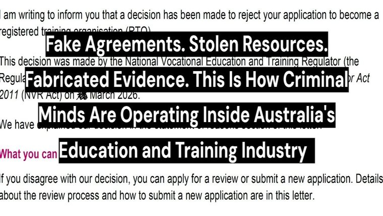 Fake Agreements | Sukh Sandhu This image accompanies an article detailing criminal activity within Australian education.
