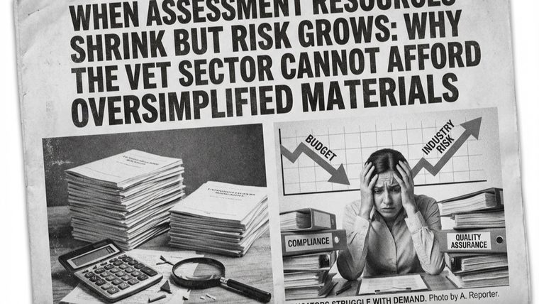 Veterinary Assessment | Sukh Sandhu A graphic warns against oversimplification in veterinary assessment materials, highlighting the importance of compliance.