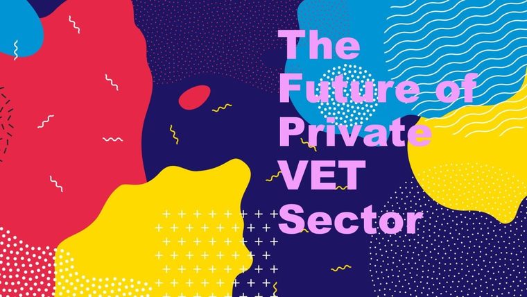 Vet Sector Trends | Sukh Sandhu A colorful abstract design illustrates discussion about the future of the private vet sector and compliance.