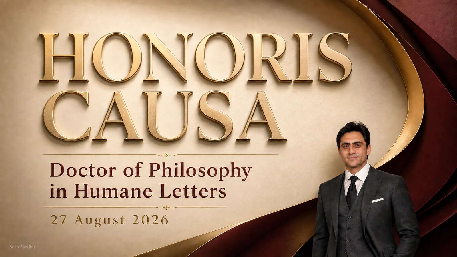 Doctor of Philosophy in Humane Letters, Honoris Causa