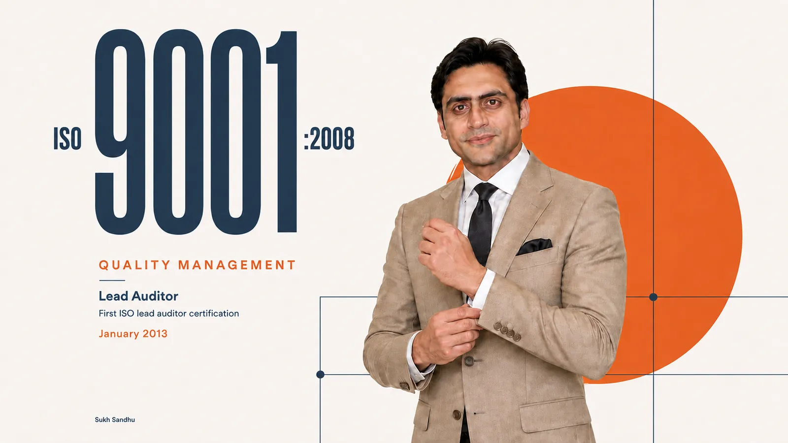 A graphic celebrates Sukh Sandhu reaching 26,500 Twitter followers after three years of connection and digital communication.