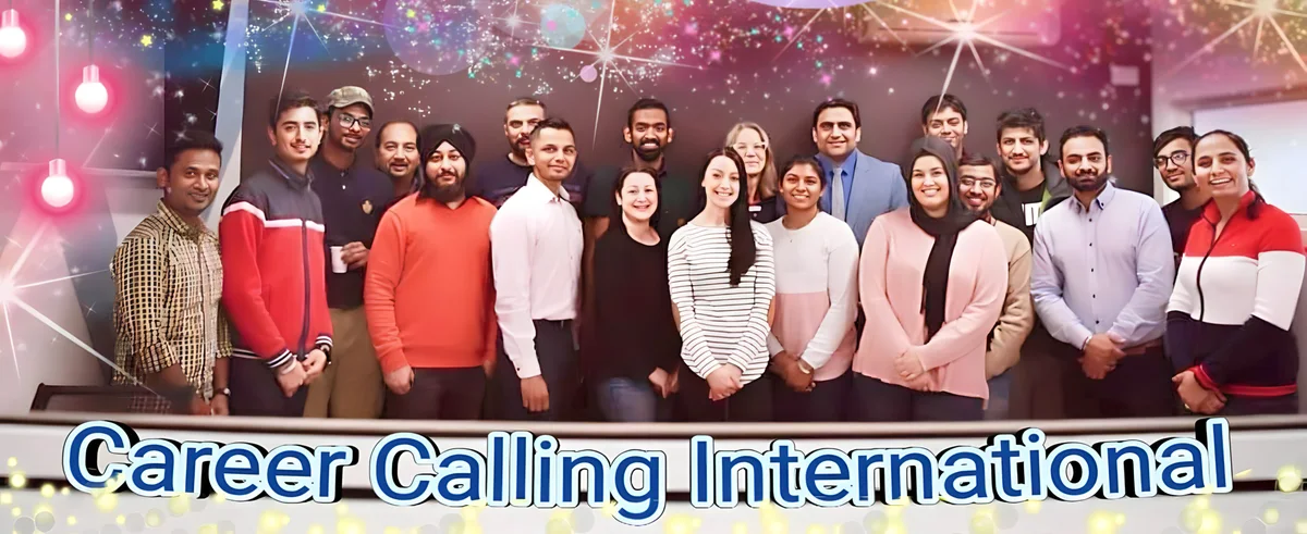 A team of professionals with Career Calling International, including Sukh Sandhu.