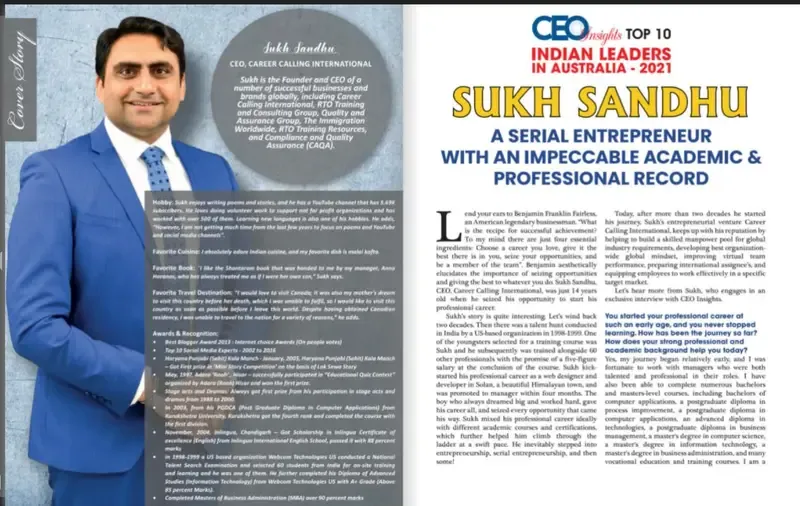 Media coverage of Sukh Sandhu, 2021-10-18